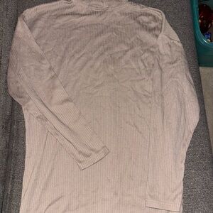 Long Sleeve Ribbed turtleneck Top